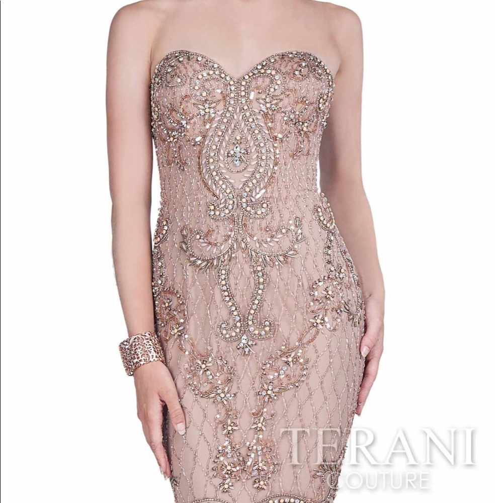 Terani Couture Pageant Gown 1611GL0475 - Picture 6 of 7
